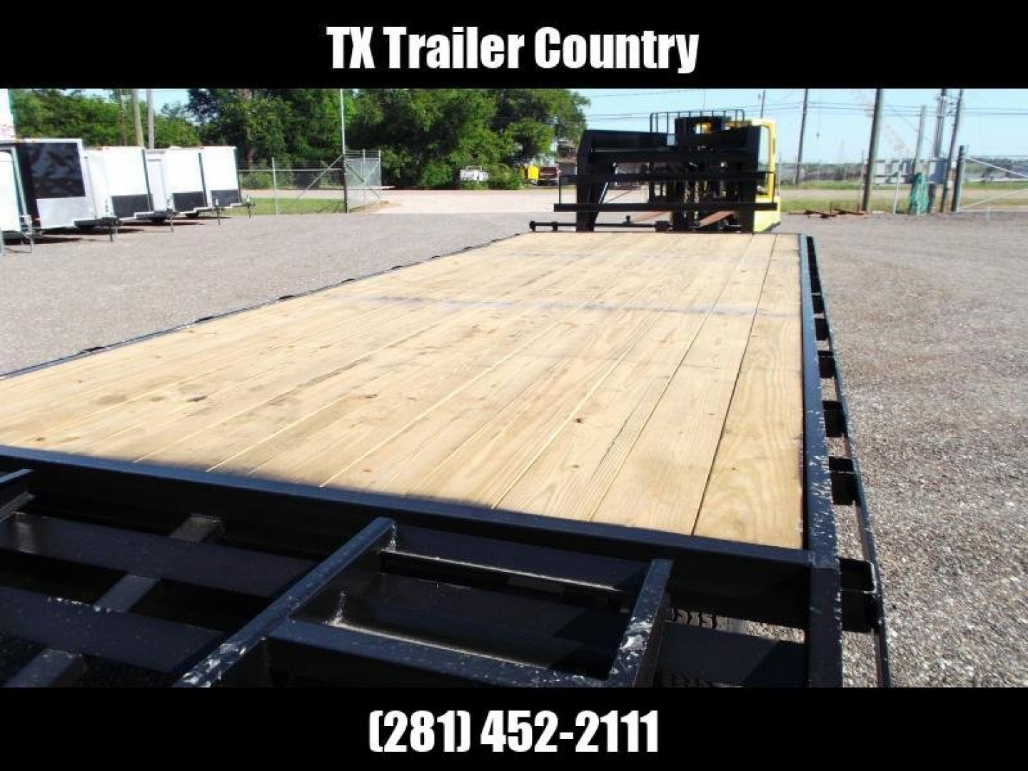 New 2024 LONGHORN TRAILERS 102"x25' 14K Gooseneck / Flat Deck / Deckover / Equipment Trailer / 7K Axles / 5ft Dovetail and 5ft Flip Over Equipment Ramps