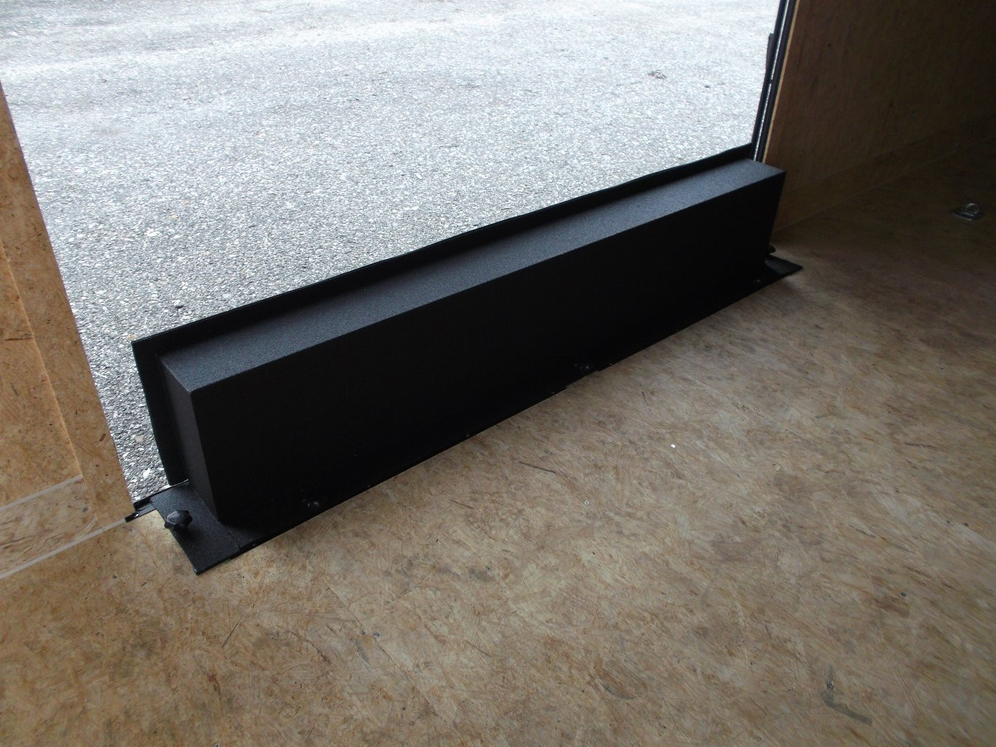 New 2025 COVERED WAGON TRAILERS 8.5x28 Race Trailer / Cargo Trailer / XXL Package / 7'6" Interior Height / Split 7000# Torsion Axles / Heavy Duty Extra Wide Ramp / .080 Black Poly Core / Black Out Package