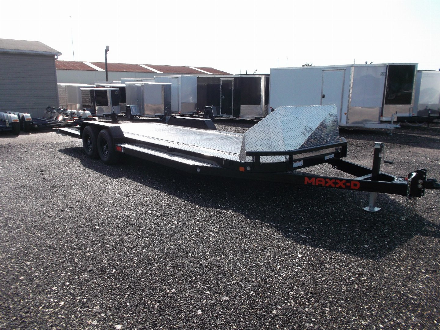 Gvdf New 2025 MAXXD 83X24 10K N6X Steel Deck Car Hauler / Racing Trailer ...