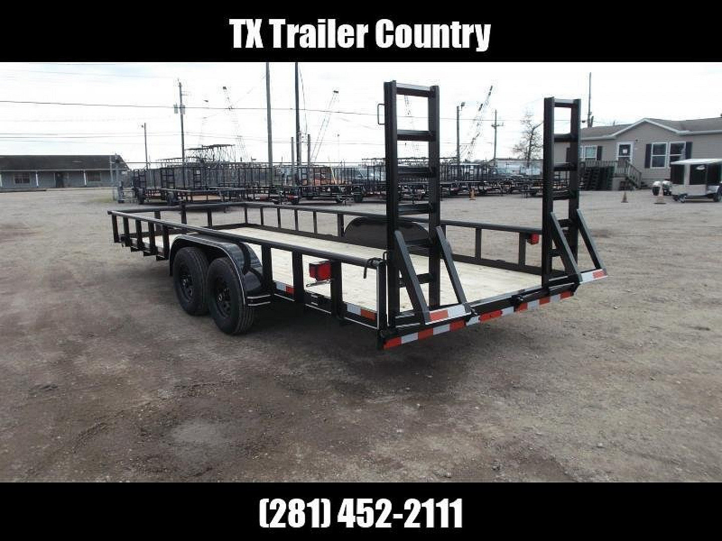 New 2024 BELLWETHER MFG 83x20 Utility Trailer / 6,000# Axles / Pipetop / Adjustable Coupler / 5ft Stand Up Equipment Ramps