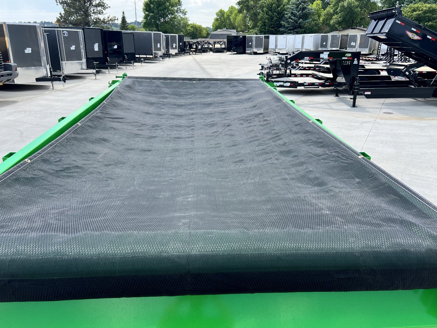 New 2025 Horizon Trailers HZ7 36 in side 14k Dump Trailer