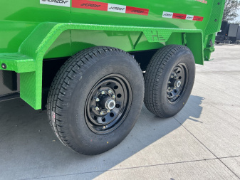 New 2025 Horizon Trailers HZ7 36 in side 14k Dump Trailer