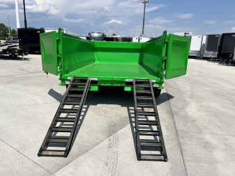 New 2025 Horizon Trailers HZ7 36 in side 14k Dump Trailer