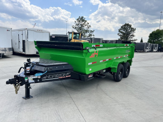 New 2025 Horizon Trailers HZ7 36 in side 14k Dump Trailer