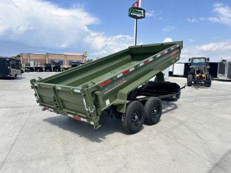New NEW 2025 Horizon 14’x83”X24” HZ7 Dump Trailer 2-7000 lb axles = 14K
