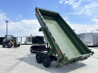 New NEW 2025 Horizon 14’x83”X24” HZ7 Dump Trailer 2-7000 lb axles = 14K