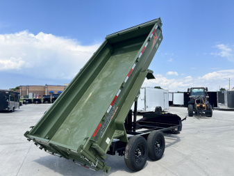 New NEW 2025 Horizon 14’x83”X24” HZ7 Dump Trailer 2-7000 lb axles = 14K