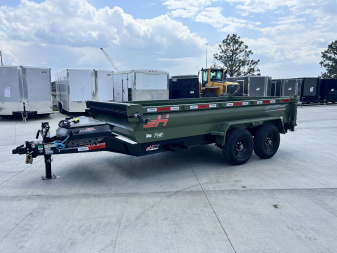 New NEW 2025 Horizon 14’x83”X24” HZ7 Dump Trailer 2-7000 lb axles = 14K