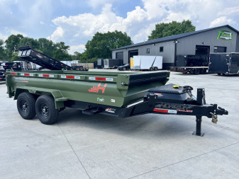 New NEW 2025 Horizon 14’x83”X24” HZ7 Dump Trailer 2-7000 lb axles = 14K