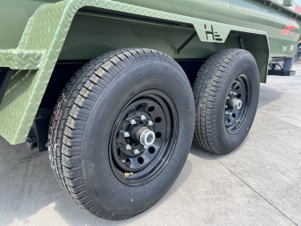 New NEW 2025 Horizon 14’x83”X24” HZ7 Dump Trailer 2-7000 lb axles = 14K