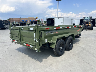 New NEW 2025 Horizon 14’x83”X24” HZ7 Dump Trailer 2-7000 lb axles = 14K