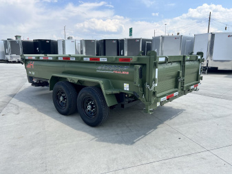 New NEW 2025 Horizon 14’x83”X24” HZ7 Dump Trailer 2-7000 lb axles = 14K