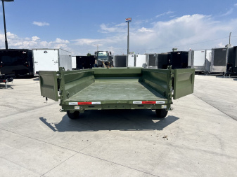New NEW 2025 Horizon 14’x83”X24” HZ7 Dump Trailer 2-7000 lb axles = 14K