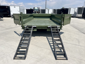 New NEW 2025 Horizon 14’x83”X24” HZ7 Dump Trailer 2-7000 lb axles = 14K