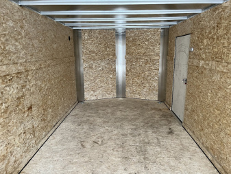 New 2026 Bighorn R&M 8.5x24 + 2’V Nose Rear Ramp Enclosed Cargo Trailer Car Hauler