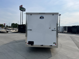 New 2026 Bighorn R&M 7x20+2’V 10K SUPERIOR QUALITY Contractor Model Rear Ramp Enclosed Cargo Trailer