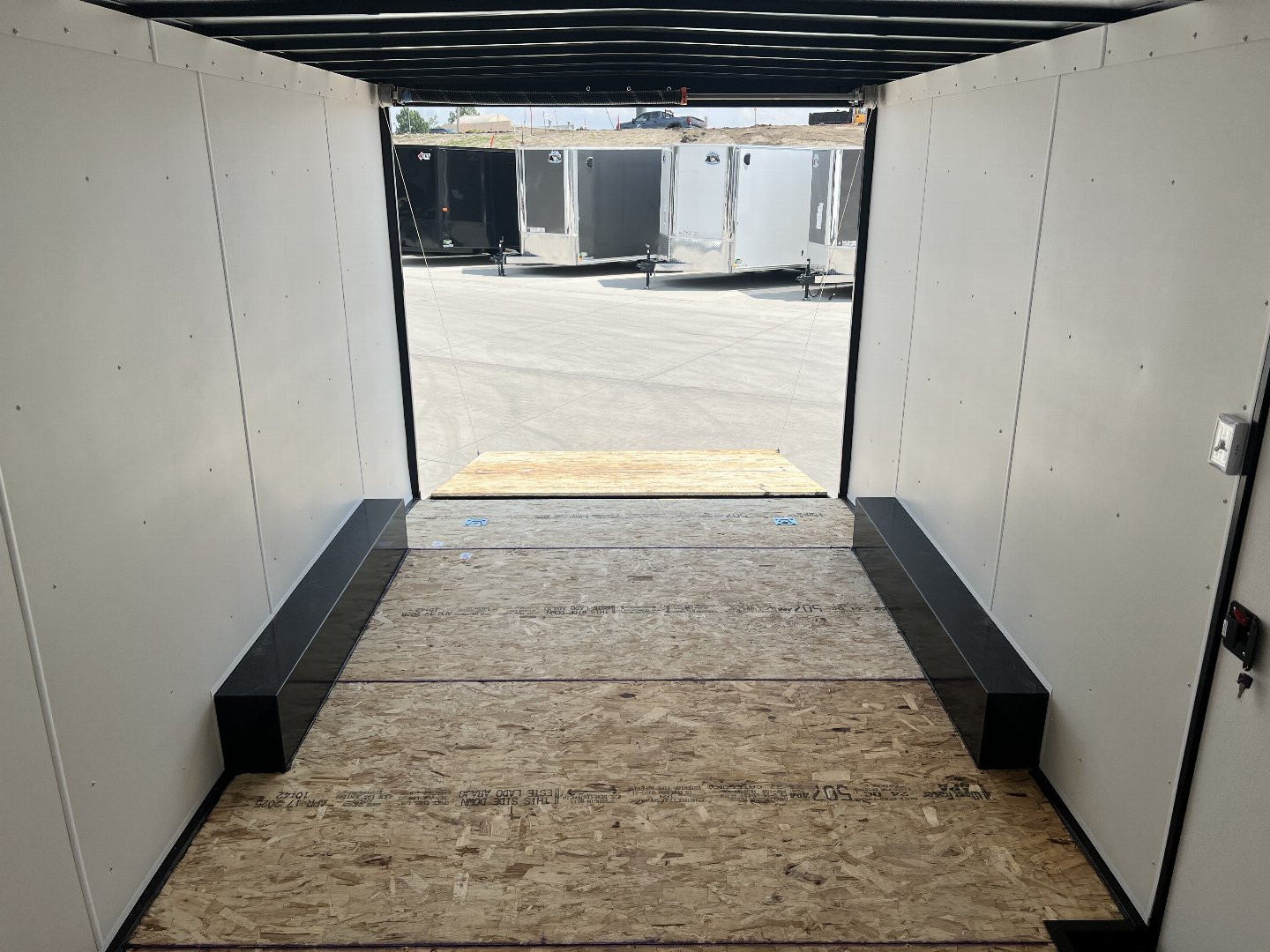 New 2026 AERO 8.5x16 +2’V TALL 7’ 10K QUALITY Blackout Edition Enclosed Rear Ramp Car Hauler Cargo Trailer