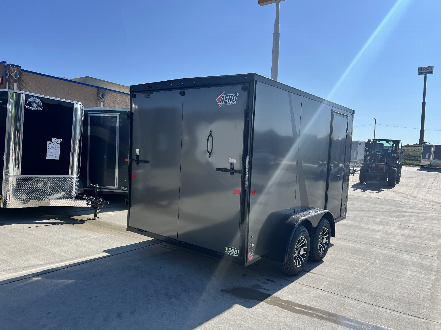 New 2025 AERO 7x12+v enclosed Cargo / Enclosed Trailer