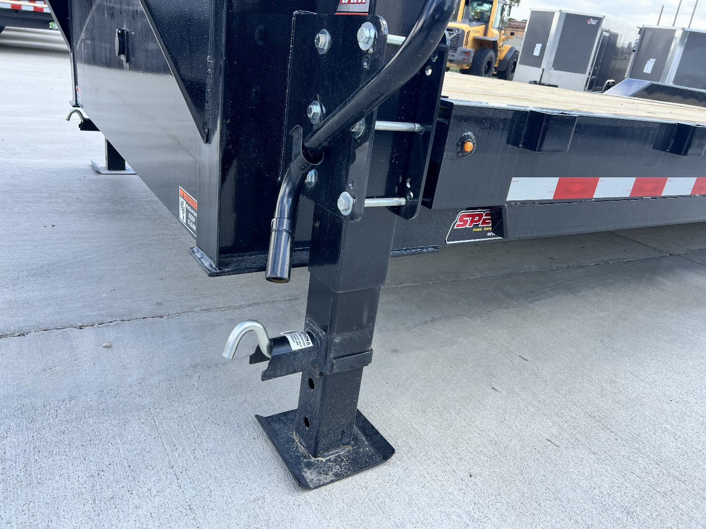 New 2025 H&H Gooseneck SPEEDLOADER 30' POWER TILT 14K, winch plate
