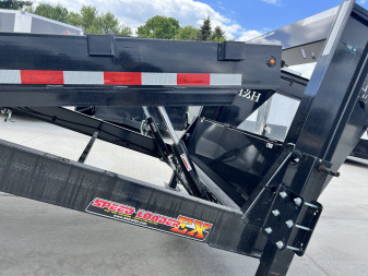 New 2025 H&H Gooseneck SPEEDLOADER 30' POWER TILT 14K, winch plate