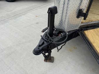 Used 2012 American Hauler 7x23 Drive Out Front Enclosed Rear Ramp Snowmobile Cargo Trailer