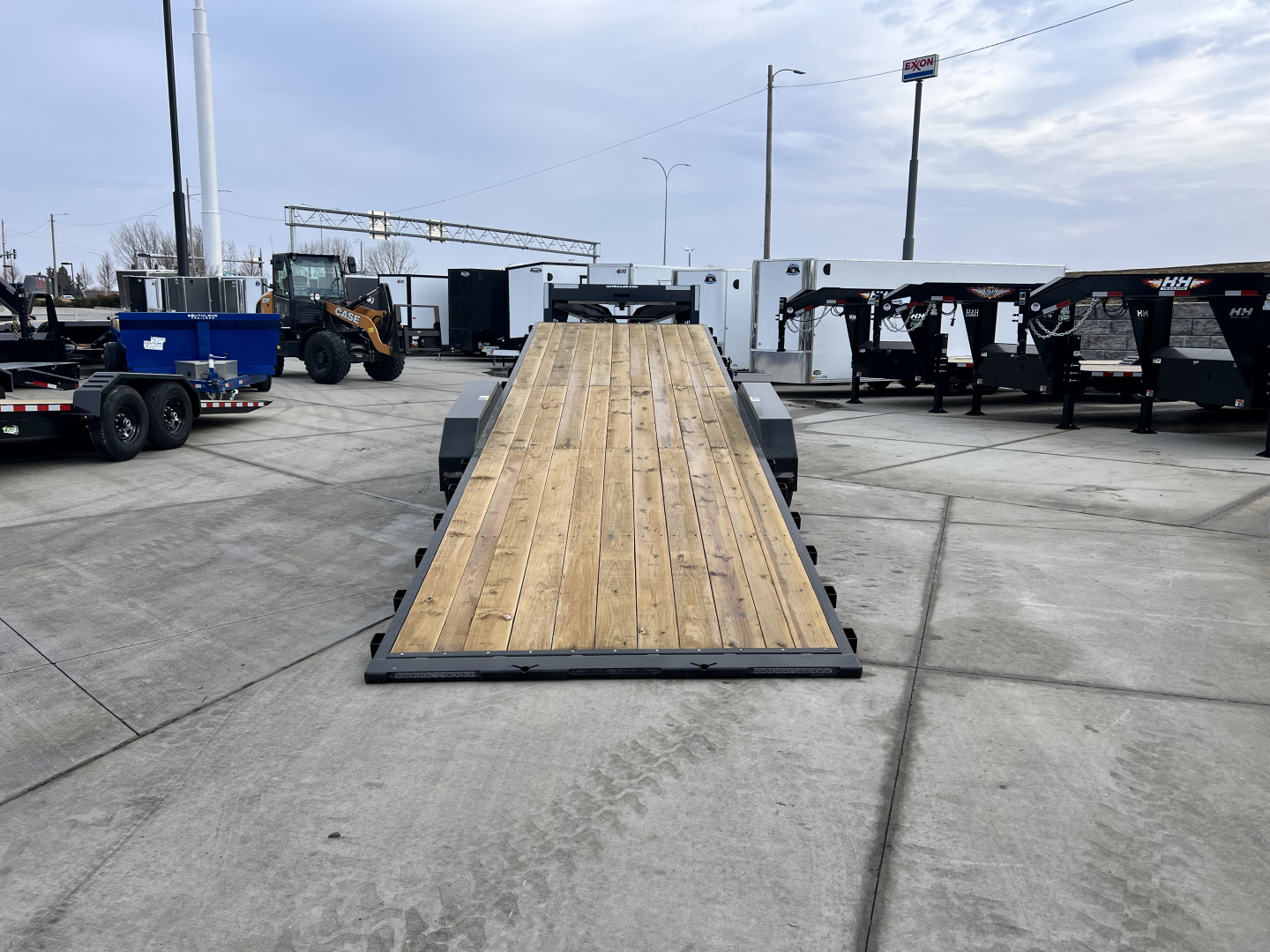 New 2026 H&H Gooseneck SPEEDLOADER 26' POWER TILT 14K, winch plate drive over fender