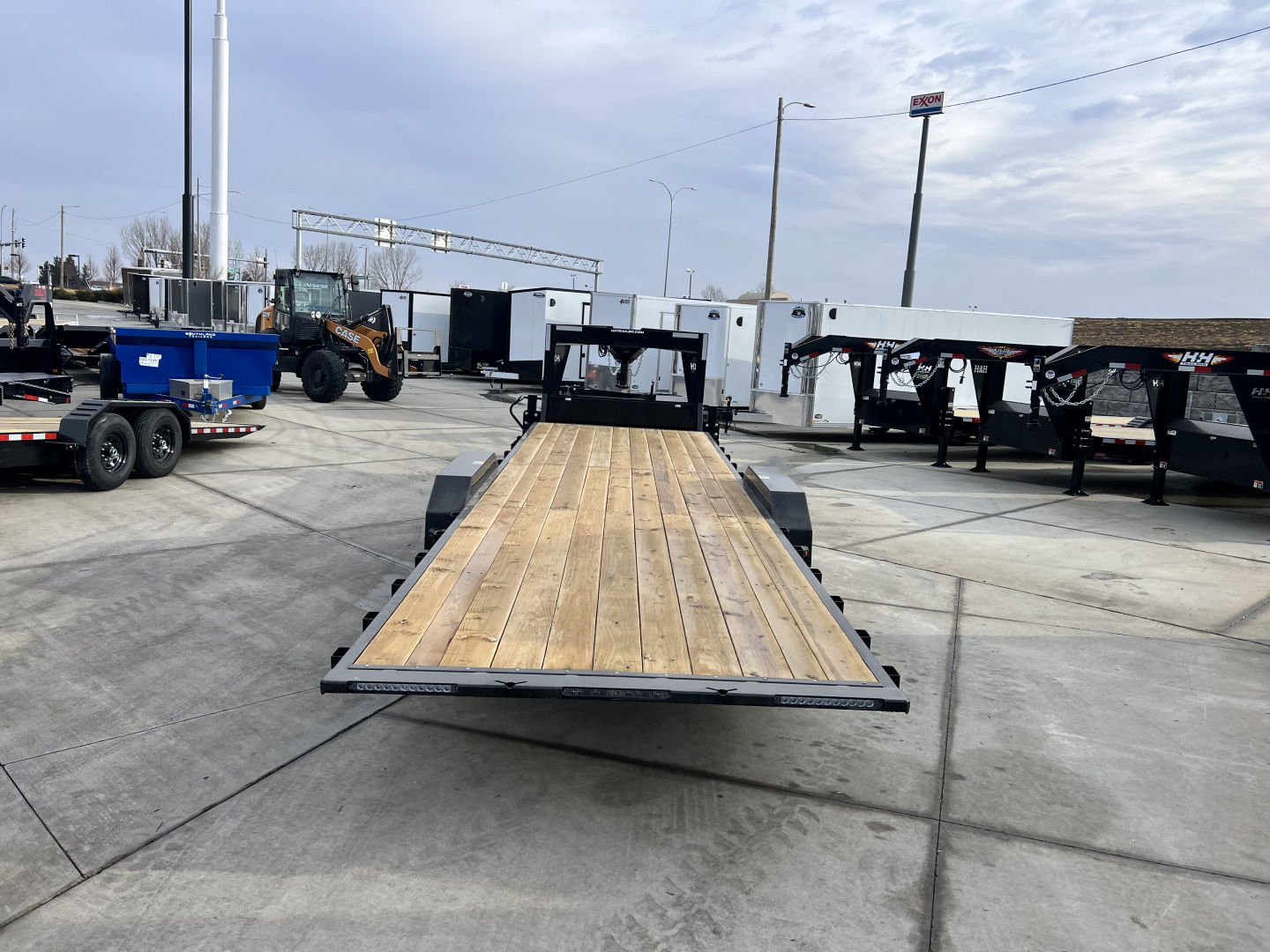 New 2026 H&H Gooseneck SPEEDLOADER 26' POWER TILT 14K, winch plate drive over fender