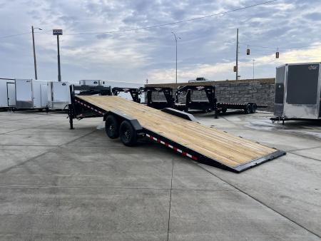 New 2026 H&H Gooseneck SPEEDLOADER 26' POWER TILT 14K, winch plate drive over fender