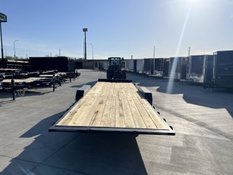 New NEW 2025 HEAVY DUTY H&H Speedloader 26’ POWER TILTbed flatbed Trailer 2-8000 lb axles =16K, 18 Ply TIRES