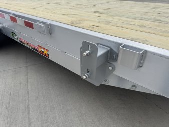 New NEW 2025 H&H Speedloader ALUMINUM 22’ POWER TILTbed flatbed Trailer 2-7000 lb axles =14K