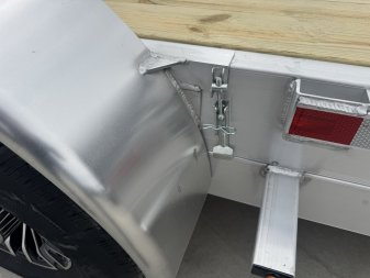 New NEW 2025 H&H Speedloader ALUMINUM 22’ POWER TILTbed flatbed Trailer 2-7000 lb axles =14K