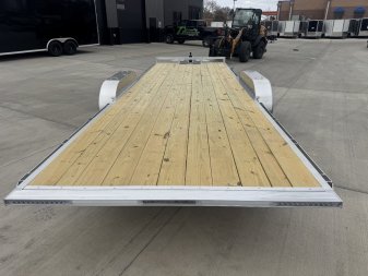 New NEW 2025 H&H Speedloader ALUMINUM 22’ POWER TILTbed flatbed Trailer 2-7000 lb axles =14K