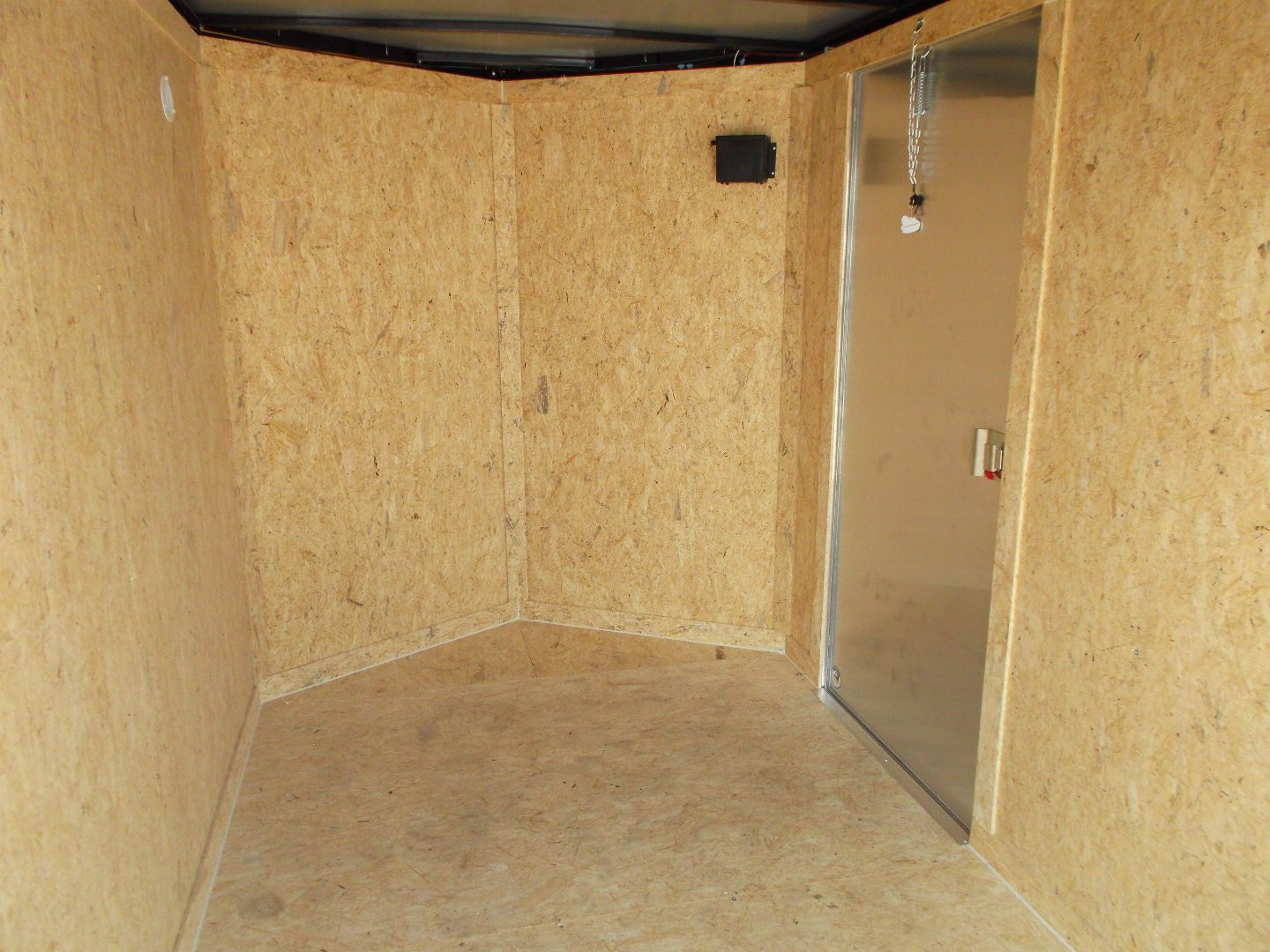 New 2024 Covered Wagon Trailers 6x10 Single Axle Cargo Trailer / Enclosed Trailer / Extra Wide Ramp / 6'6" Interior / RV Side Door / LEDs / .030 White Semi-Screwless Exterior