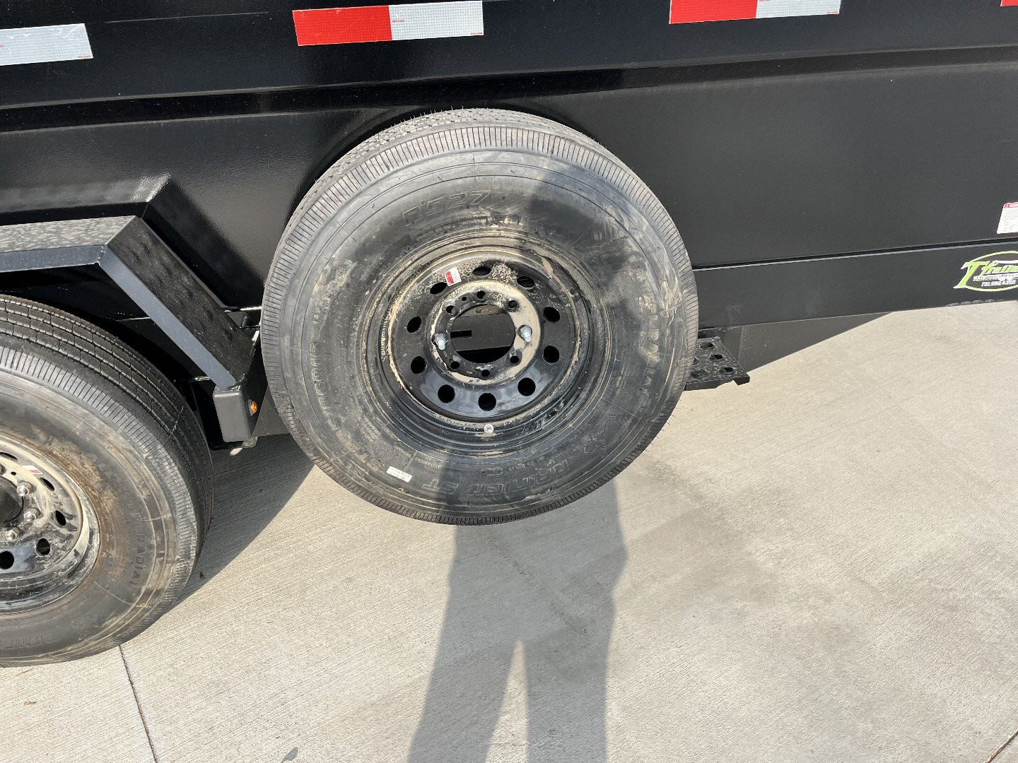 New NEW 2025 Southland14ft Low Profile HIGH SIDE Dump Trailer 2-8000 lb axles = 16K with Aluminum Ramps and TARP
