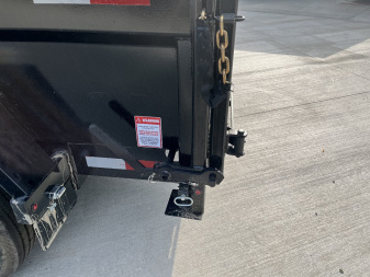 New NEW 2025 Southland14ft Low Profile HIGH SIDE Dump Trailer 2-8000 lb axles = 16K with Aluminum Ramps and TARP