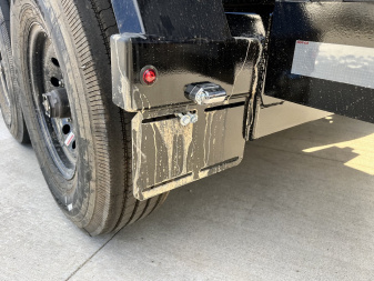New NEW 2025 Southland14ft Low Profile HIGH SIDE Dump Trailer 2-8000 lb axles = 16K with Aluminum Ramps and TARP