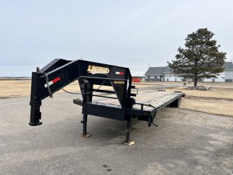 Used 2018 Legend 40ft Gooseneck with 2-12,000 lb axles