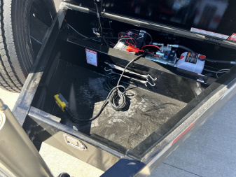 New NEW 2025 Southland 7x16 hydraulic Jack Heavy Duty Dump Trailer 2-10000 lb TORSION axles =20K aluminum ramps and Tarp Included