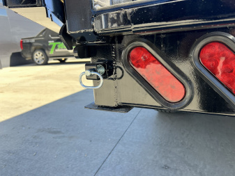 New NEW 2025 Southland 7x16 hydraulic Jack Heavy Duty Dump Trailer 2-10000 lb TORSION axles =20K aluminum ramps and Tarp Included