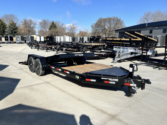 New 2025 Southland 20 ft = 16 ft Tilt + 4 ft flat Gravity Tilt HEAVY DUTY 16K Trailer