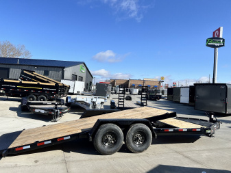 New 2025 Southland 20 ft = 16 ft Tilt + 4 ft flat Gravity Tilt HEAVY DUTY 16K Trailer