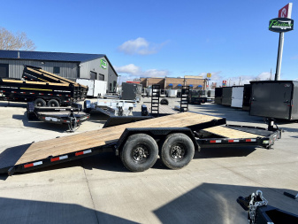 New 2025 Southland 20 ft = 16 ft Tilt + 4 ft flat Gravity Tilt HEAVY DUTY 16K Trailer