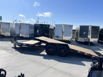 New 2025 Southland 20 ft = 16 ft Tilt + 4 ft flat Gravity Tilt HEAVY DUTY 16K Trailer