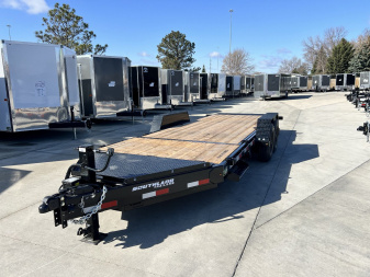 New 2025 Southland 20 ft = 16 ft Tilt + 4 ft flat Gravity Tilt HEAVY DUTY 16K Trailer