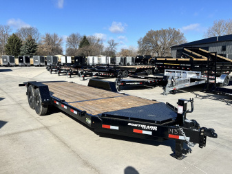 New 2025 Southland 20 ft = 16 ft Tilt + 4 ft flat Gravity Tilt HEAVY DUTY 16K Trailer
