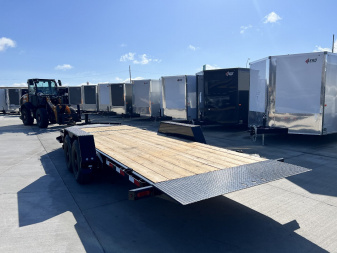 New 2025 Southland 20 ft = 16 ft Tilt + 4 ft flat Gravity Tilt HEAVY DUTY 16K Trailer