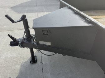 Used 2018 DooLittle 84x14' Utility trailer with steel sides, tool box