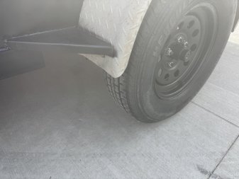 Used 2018 DooLittle 84x14' Utility trailer with steel sides, tool box