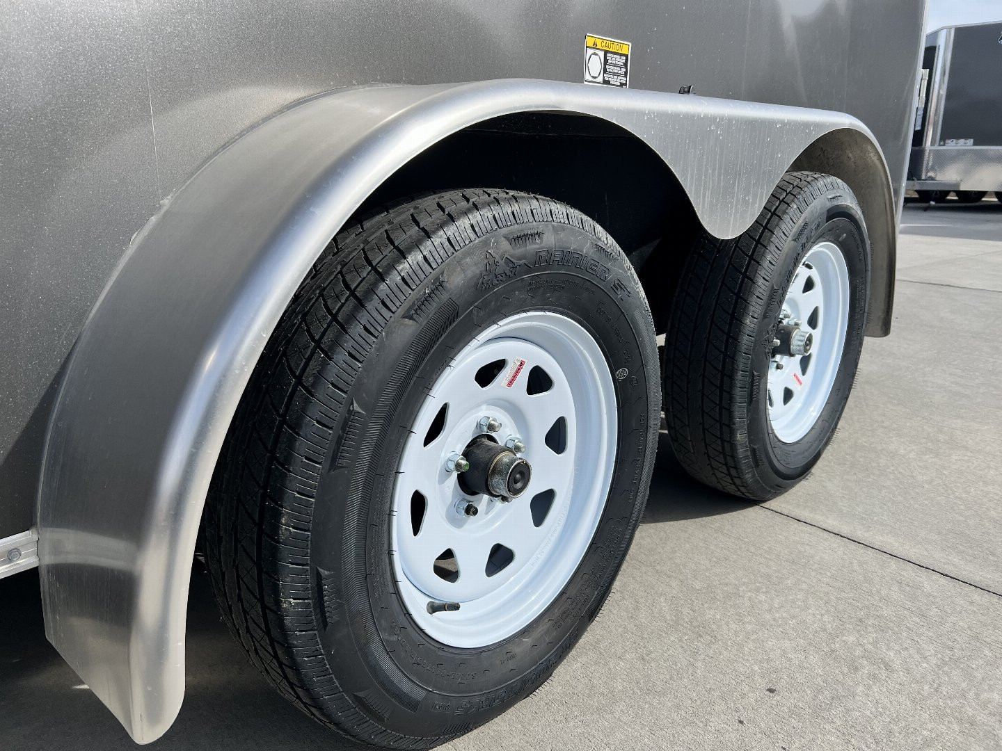 New 2025 H&H 7x14 +2’V TALL 7’ Enclosed Rear Ramp Car Hauler Cargo Trailer