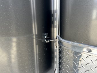 New 2025 H&H 7x14 +2’V TALL 7’ Enclosed Rear Ramp Car Hauler Cargo Trailer